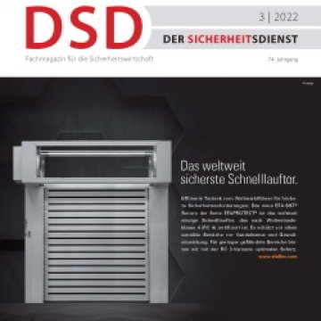 Die Ausgabe 3 / 2022 des DSD - Der Sicherheitsdienst ist erschienen!