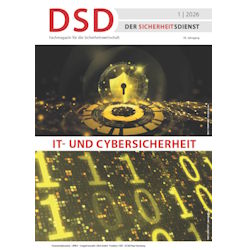 Die Ausgabe 1 / 2026 des DSD - Der Sicherheitsdienst ist erschienen!